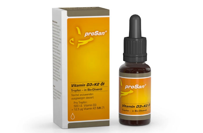 proSan Vitamin D3+K2 Öl