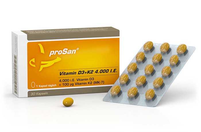 proSan Vitamin D3+K2 4.000 I.E.