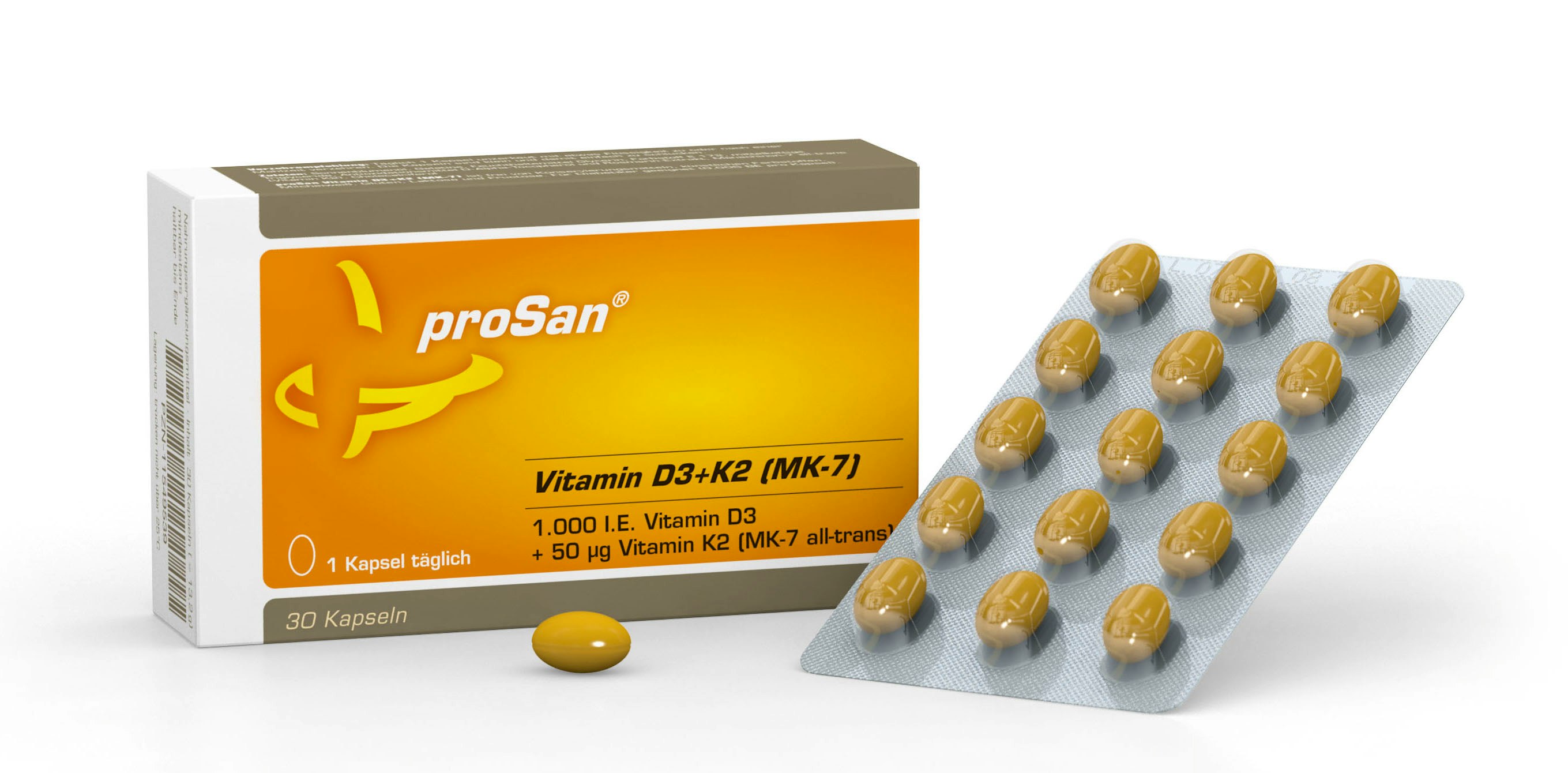proSan Vitamin D3+K2 (MK-7)